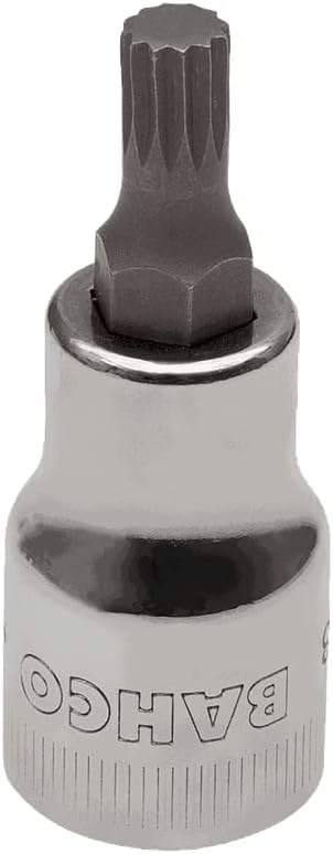 Bahco 7809XZN-10-100 IR7809XZN-10-100 Long Square Drive Socket Driver, Silver, 1/2-Inch