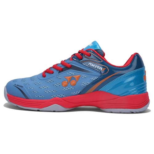 Image of YONEX AKITA Badminton Shoes |Non Marking | Ideal for Badminton,Squash,Table Tennis,Volleyball | Non-Marking Sole |TRU Cushion |Durable Skin Light|Synchro-Fit Insole|Toe Assist Shape|Hexa Grip |Light Weight|Lateral Shell|Extra Cushioning|Snap Back Action|