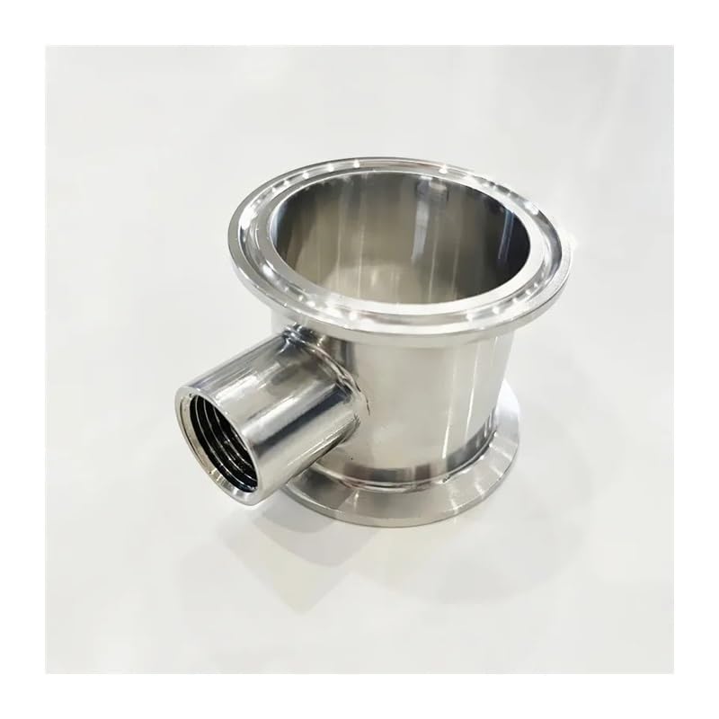 2"(51mm) OD64mm Tri-clamp Reflux Column With 1/2" FNPT For Home,Height 2"(50mm),Thickness 2mm,Stainless Steel 304