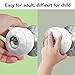 Moonybaby Door Knob Cover for Child Safety, Baby Proof Safety Locks for Doors, No Toxic, No Polluting, Odorless PP Fiber Material, No Tool Easy Install (4 Pack)