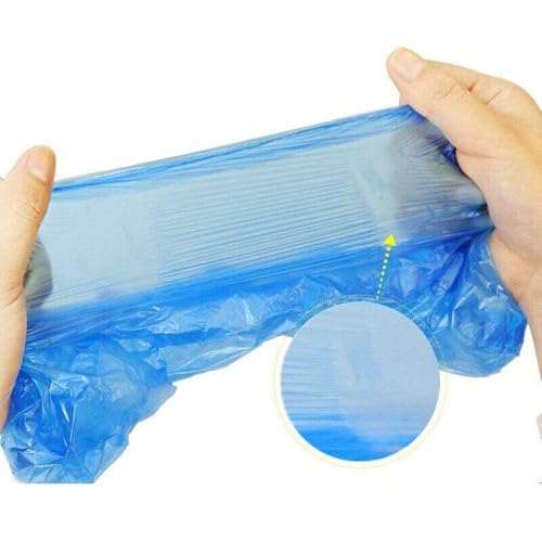 Image of Shoe Covers for Automatic Shoe Cover Machine | Pack of 100 | Durable, Disposable, and Hygienic | Ideal for Dental Clinics, Laboratories, and Medical Environments