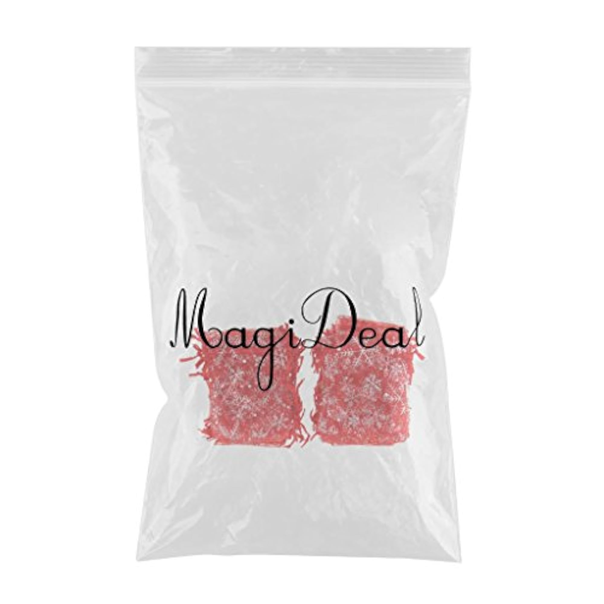 100pcs Snowflake Gift Pouch Candy Bag for Christmas Wedding Favor