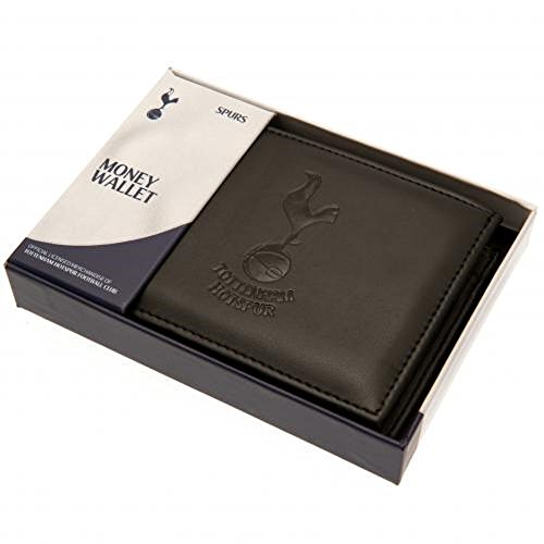 Tottenham Hotspur Portefeuille gravé Noir - Rangement cartes et billets