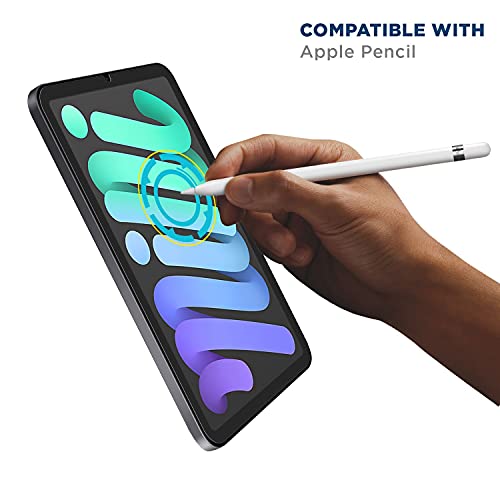 Tech Armor Ballistic Glass Screen Protector Designed For Apple New Ipad Mini 6 8.3 Inch 1 Pack Tempered Glass 2021 #TOP5