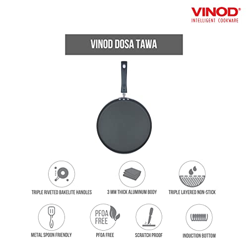 Vinod Nonstick Induction Dosa Tawa and Crepe Pan #TOP25
