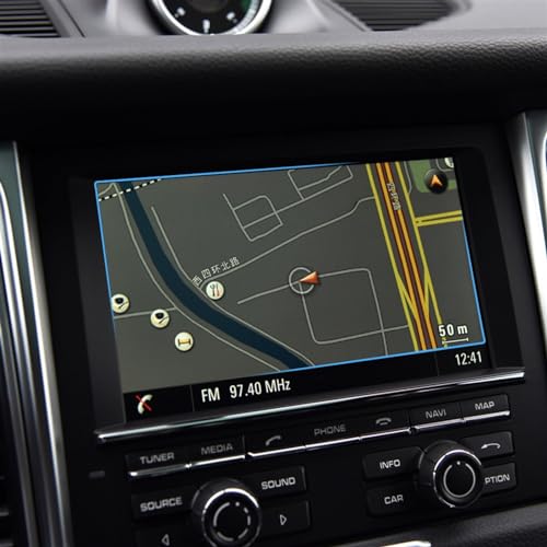 Verre trempé HD haut de gamme pour système de navigation Macan 95B