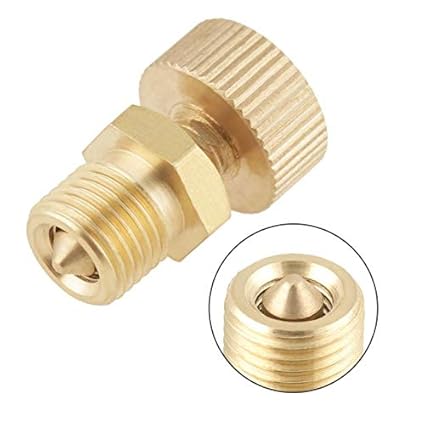 Generic 1Pcs Brass Air Bleed Valve Screw for High Pressure Electric Pump Accessories