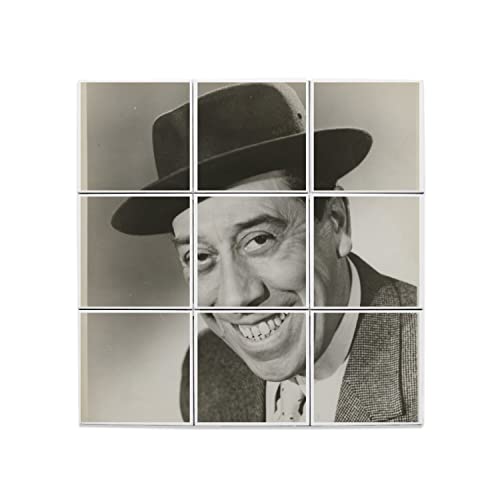 Affiche rétro Fernandel en carreaux céramique 45x45 cm | Décoration murale