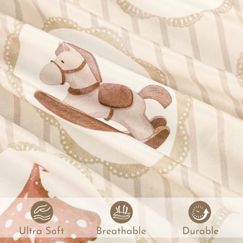 Image of DILIMI Newborn Lounger Cover, Ultra Soft Comfortable Lounger Slipcover Removable Cover for Infant Lounger Pillow, Farm (Pillow Not Included)