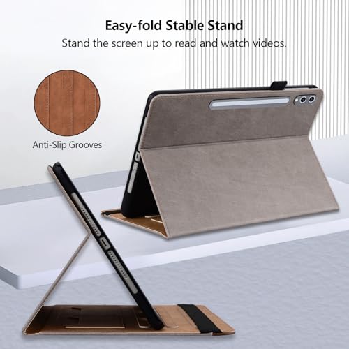Étui pour Samsung Galaxy Tab S10 Plus 2024 kaki - Housse de protection format tablette - 5