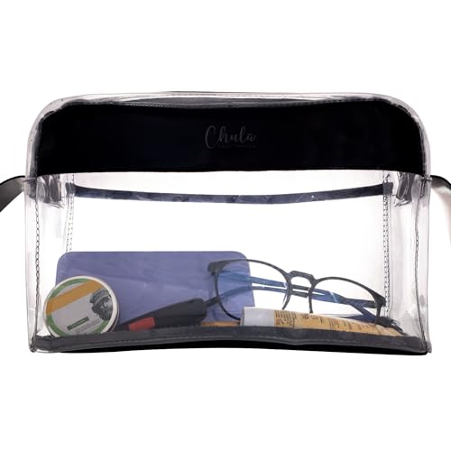 Chula, Rectangular Shoulder Bag with Coin Pouch Included, Crossbody Bag with Adjustable Strap, Messenger Bag, PVC Material and Full Grain Leather, Handmade, Obsidian