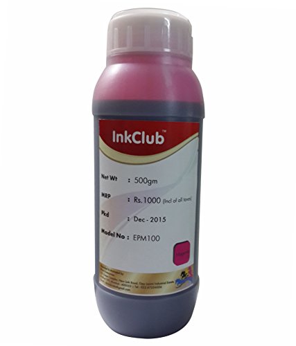 Inkclub Compatible Dye Refill Ink for Epson Printers- Magenta, 500ml (B01BHYV3HG) Amazon Price History, Amazon Price Tracker