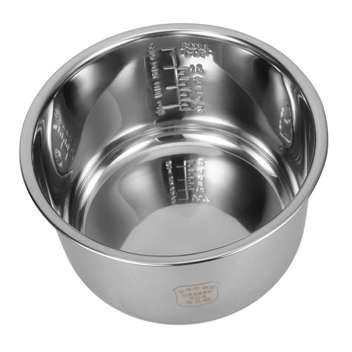 ULTECHNOVO Olla Arrocera Inoxidable Interior Multiusos Duradero y Antiadherente para Cocina Eléctrica para Arroz