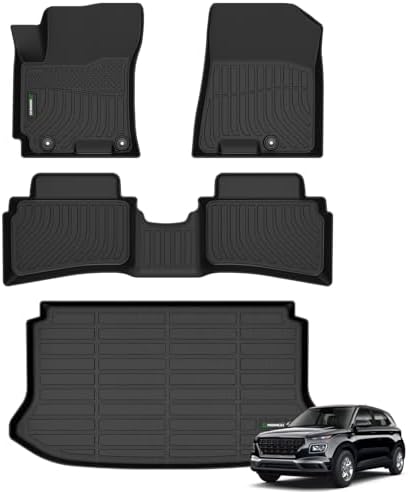 Amazon.com: ANBINGO®-Floor Mats & Cargo Liner for Hyundai Venue 2025 ...