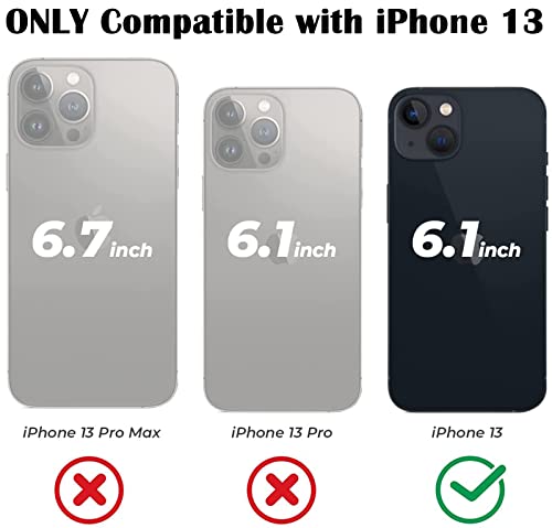 Iruncool Fit For Iphone 13 Case (6.1 Inches) Soft Tpu Full Camera Protection Cases With Customized Pattern Printed (25-Stranger-Coloured-Lights) #TOP1