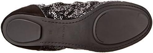 Cole Haan Women's Avery Ballet Flat, Black Glitter, 6.5 B US | Image 3