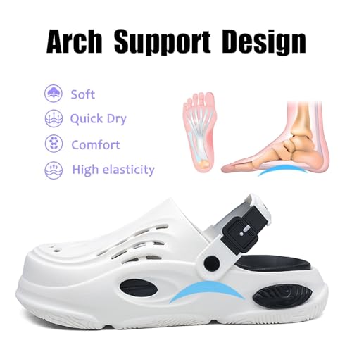 Image of MAIZUN Garden Clogs Shoes for Mens Womens Outdoor Slip-on Beach Sandals