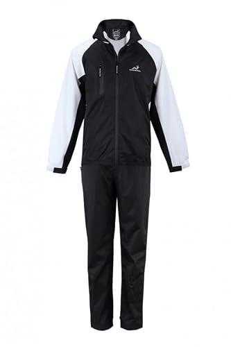 Woodworm Golf V2 Mens Waterproof Rainsuit Black X Large