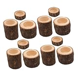 Conception à double usage : utilisez- comme photophore en ou comme pot de fleurs décoratif, offrant une polyvalence pour divers besoins de décoration et arrangements , bougeoirs rustiques, bougeoir en