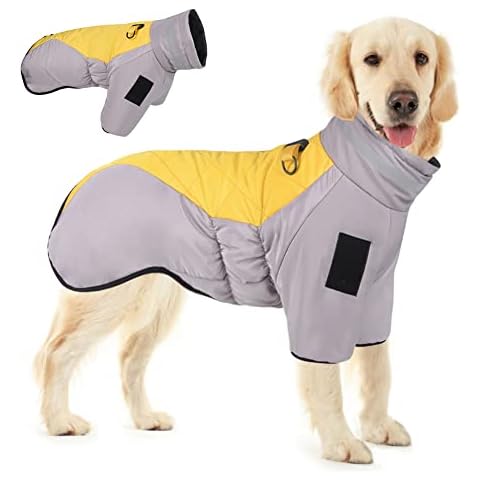 FEimaX Waterproof Dog Winter Coat for Large Dogs Cover