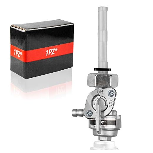 1PZ 168P Fuel Switch Shut-Off Valve Petcock Parts Replacement for DuroMax XP10000E, 8000 Running Watts / 10000 Starting Watts, Gas Powered Portable Generator