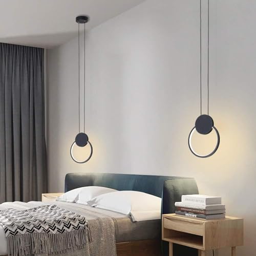 Suspension en aluminium pour chambre à coucher au design minimaliste
