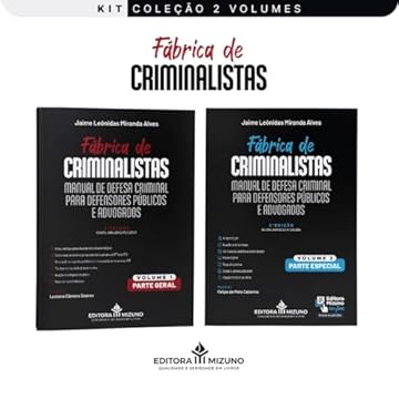 Capa do livro Coleção - Fábrica de Criminalista