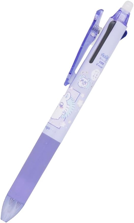 Sun-Star Stationery S4653378 Comic Scene Rabbit Frixion Ball, 3 Slim, 3 Colors