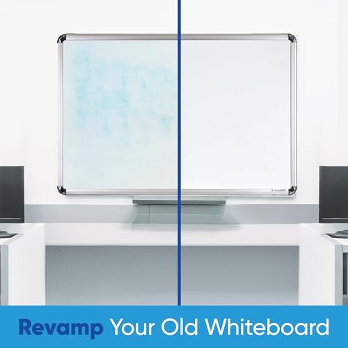 Whiteboard Sticker for Wall, 120" x 17.3" (300x44 cm) No Ghosting Peel and Stick Dry Erase White Board Roll, Stain-Proof Self-Adhesive Whiteboard Paper Ideal for Home Office Classr image 5