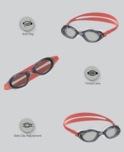 Image of Speedo Unisex Kids Futura Classic Tint-Lens Goggles (Age Range - 6-14 Years)