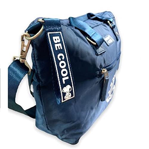 Bolsa Tiracolo Tote Bag Azul Snoopy