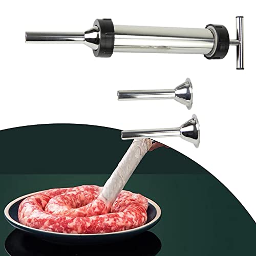 Yajuyi Máquina de linguiça manual com tubo de enchimento de salsicha quente