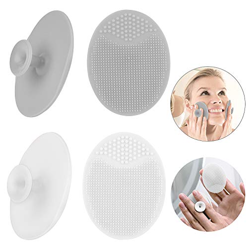 Silicone Face Scrubber Exfoliator Facial Cleansing Pads Precision Pore Cleansing Pad Acne Blackheads...