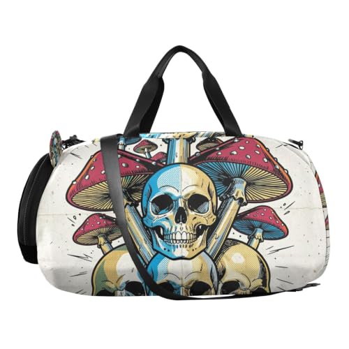 Bolsa de deporte multifuncional goth con compartimento para zapatos de niños 2