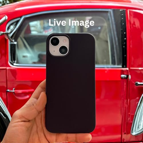 Image of Liquid Silicone Case Compatible for iPhone 13 Case,Full Body Protective Cover, Shockproof, Slim Phone Case, Anti-Scratch Soft Microfiber Lining, 6.1 inches (Black)