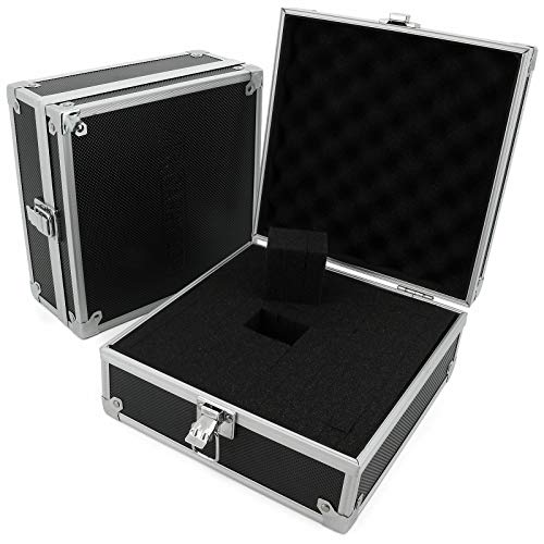 AR Carry Box® Kleine Alubox Alukoffer Aluminium Koffer Werkzeugkoffer leer 200x200x90mm Alu/Schwarz – Bild 5