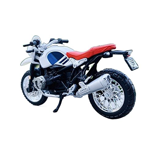 Modèle réduit moto BMW R Ninet Urban GS 1:18 suspendu et articulé en métal injecté