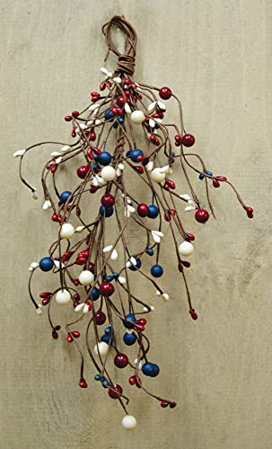 CWI-Gifts-Americana-Berry-Teardrop-13-Inch CWI Gifts Americana Berry Teardrop 13 Inch