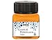 Produktbild KREUL 16292 - Glass & Porcelain Clear orange, im 20 ml Glas, transparente Glas- und Porzellanmalfarbe auf Wasserbasis, schnelltrocknend, glasklar