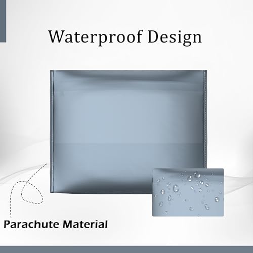 Image of Kuber Industries (Pack of 4) Waterproof Clothes Organizer | Parachute Travel Storage Bag | Saree & Dress Organizer For Wardrobe | Grey