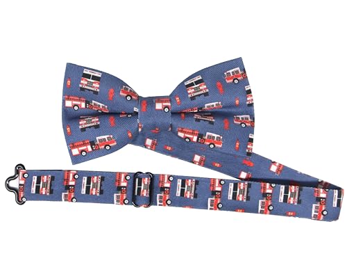 Image of OCIA Cute Pattern Pre-tied Bow Tie Adjustable Bowties for Adult & Children