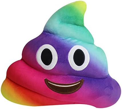 pink poop pillow