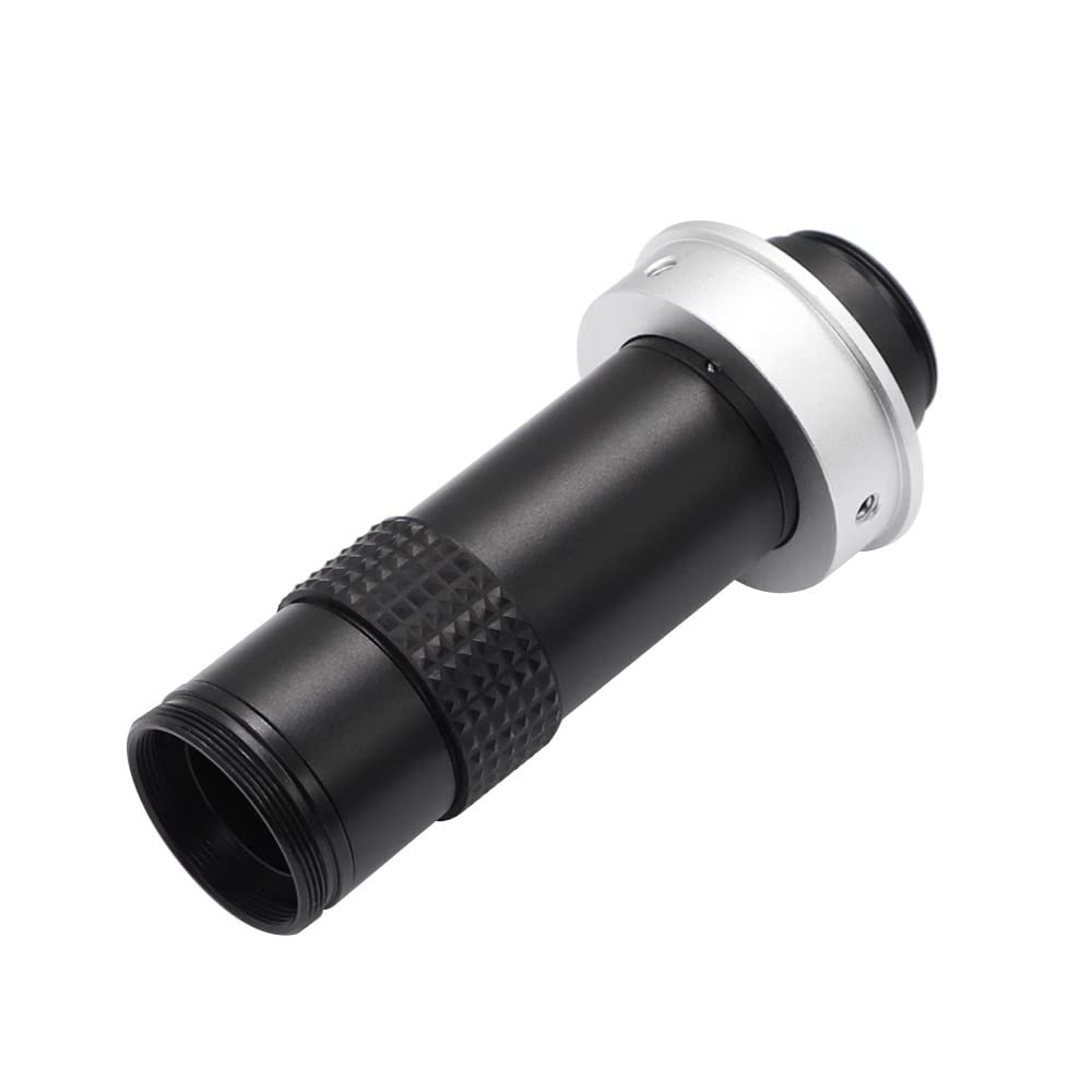 Accessori per microscopi 1X - 120X 15:1 obiettivo ottico con supporto C a Zoom continuo regolabile per H_D VGA USB CCD CMOS telecamera di Microscopio video del settore Sostenibilità e prestazioni