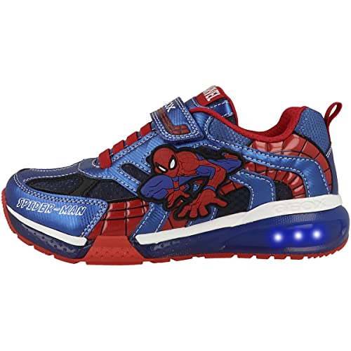 Geox J BAYONYC BOY, Sneakers para Niños, NAVY/ROYAL, 31 EU