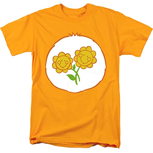 Care Bears Friend Belly Unisex Adult T Shirt (Small) Gold