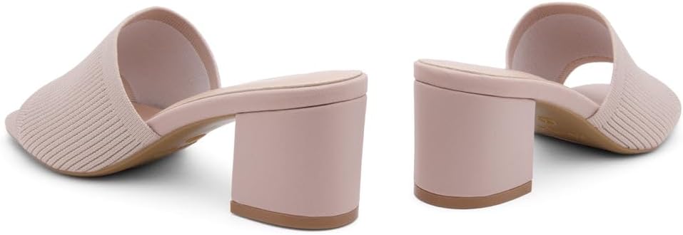 Herstyle Low Block Heels for Women – Slip-On Mules, Square Open Toe 2.5 Inch Comfort Chunky Heeled Sandals, Trendy 2025 Casual Dress Pumps Shoes for Party, Wedding & Office - Image 5