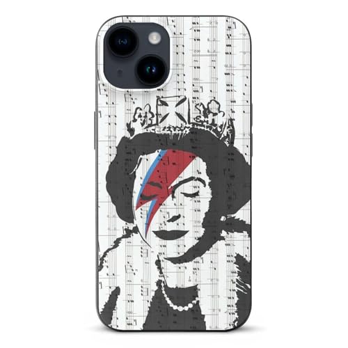 �o���N�V�[ Banksy �f���B�b�h �{�E�C David Bowie iPhone16Pro�p �P�[�X�y�S�@��Ή��z�A�C�t�H��16�v���p �P�[�X TPU �S�ʕی� �X�}�z�P�[�X ���^ �ϏՌ� �����h�~ �C�菝�h�~ �y�� �l�C Case