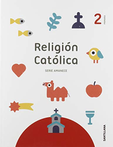 Portada de Religion 2º Educacion Primaria Serie Amanece Ed 2019