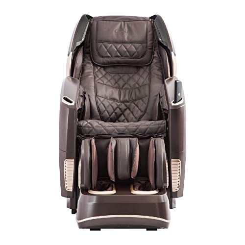 Osaki OS-Pro Maestro 4D Zero Gravity Massage Chair with Heated Rollers, L-Track Design, Touch Screen Remote (Black)