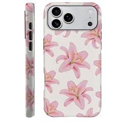 Floral Pink Lilies Pattern